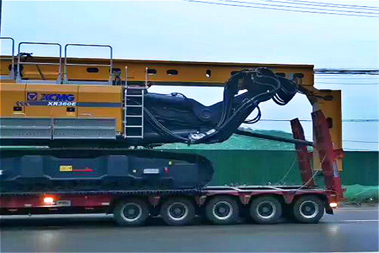 南京萬茂建設(shè)購(gòu)買一臺(tái)徐工360E旋挖鉆機(jī),無限達(dá)旋挖鉆機(jī)公司